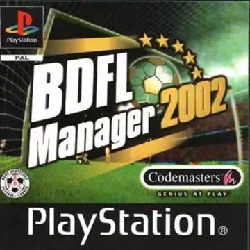 BDFL Manager 2002 (GE) box cover front